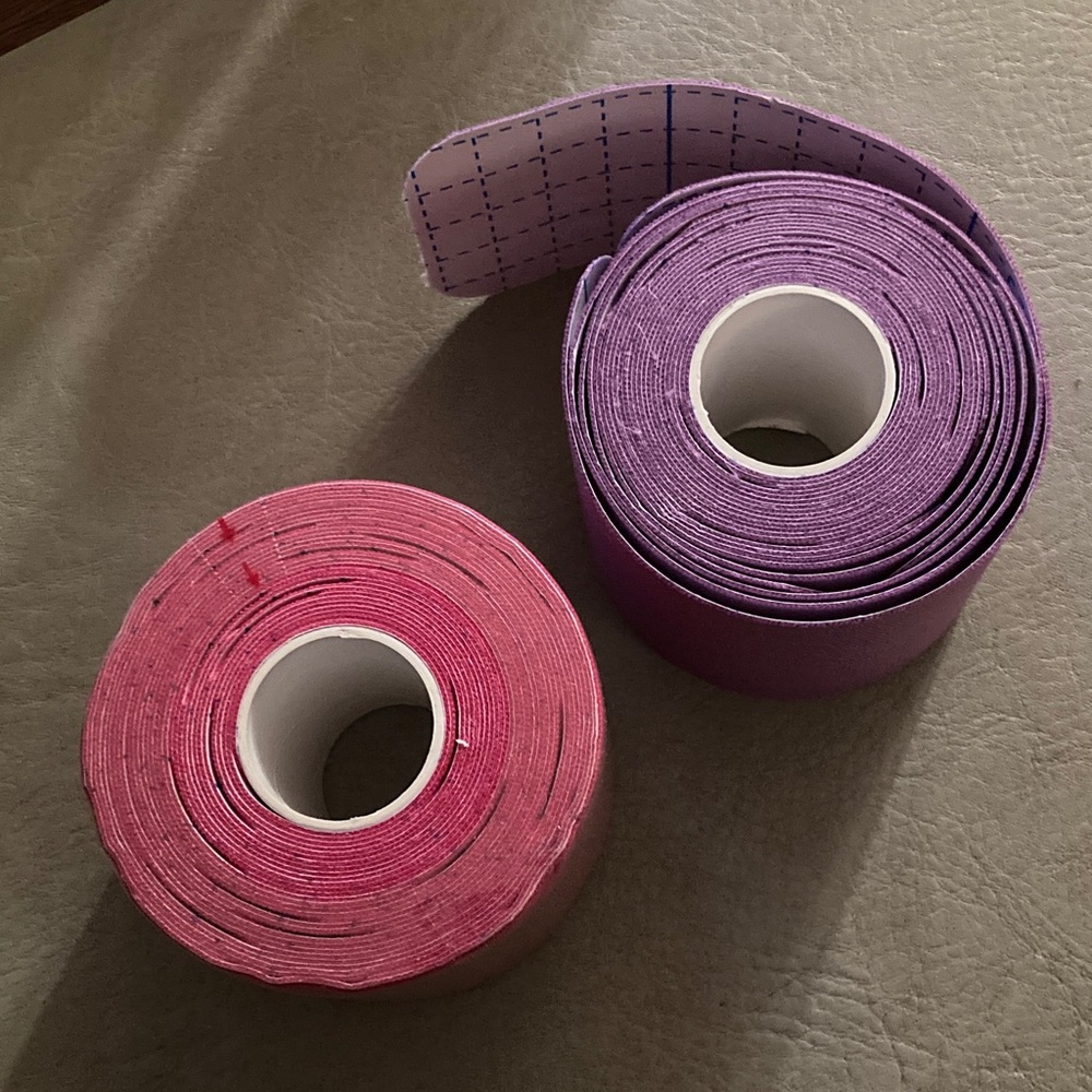 💚 Pink and Purple Kinesiology Tape